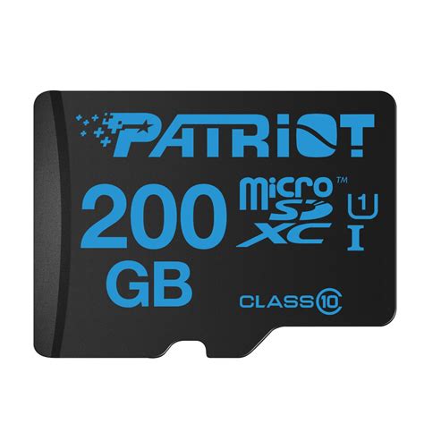 Patriot to offer 200GB microSDXC Cards