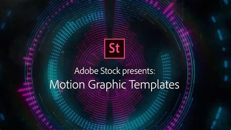 Motion Graphic Templates from Adobe Stock | Adobe Creative Cloud ...