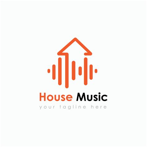 House Music Logo Template 7646102 Vector Art at Vecteezy