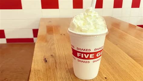 Best Five Guys Milkshake: A Yearlong Quest and Taste Test | Just4Foodies