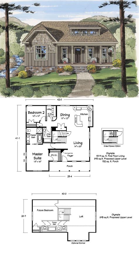 Permalink to 40+ Unique Rustic Mountain House Plans with Walkout ...