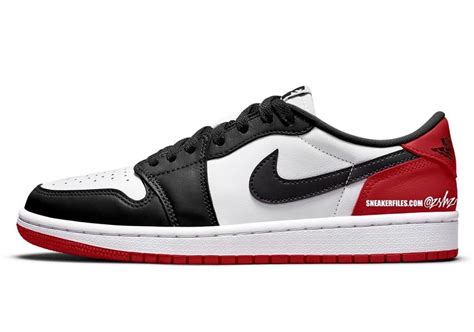 2023 Air Jordan 1 Retro Low OG “Black Toe” | [Release Date And Price ...