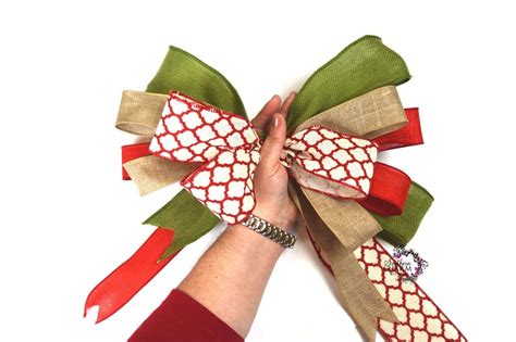 How to Tie Multiple Ribbon Bow Part 5 | Southern Charm Wreaths