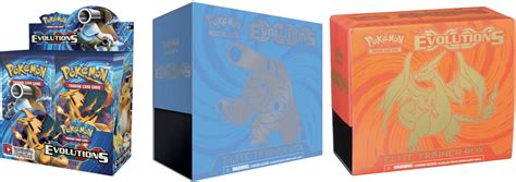 Pokémon TCG XY Evolutions Booster Box & Elite Trainer Boxes 3x Bundle