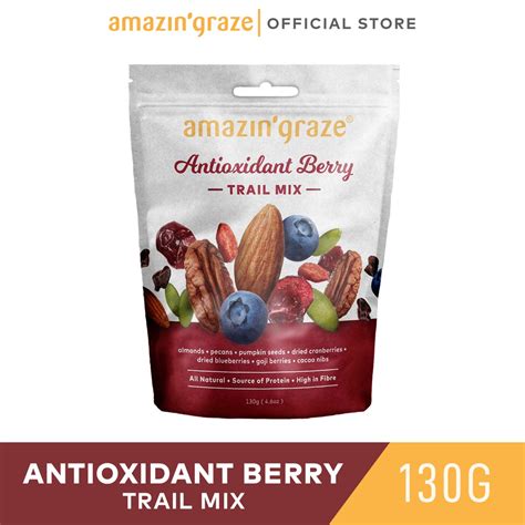 Amazin' Graze Healthy Antioxidant Berry Trail Mix 130g | Shopee Malaysia