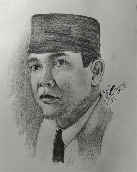 Gokil 45 Gambar Sketsa Wajah Pahlawan Nasional - IMAGESEE