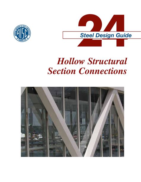 AISC Design Guide 24 Hollow Structural Section Connections - 24 Steel ...