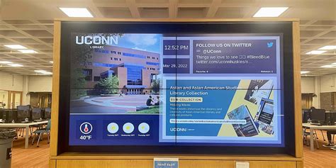 Carousel Digital Signage Upgrades Communications at UConn Campus ...