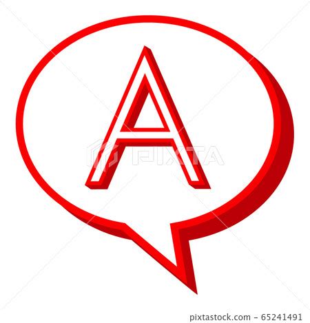 Answer balloon icon symbol mark - Stock Illustration [65241491] - PIXTA