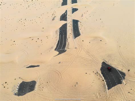 Wandering Dunes Of Half Desert Road in Dubai » MissionsOffroad