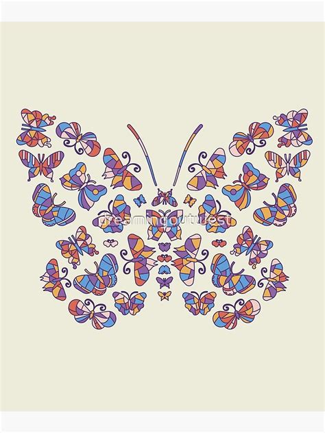 "Butterfly Collage Art " Poster for Sale by dreamingoutwest | Redbubble