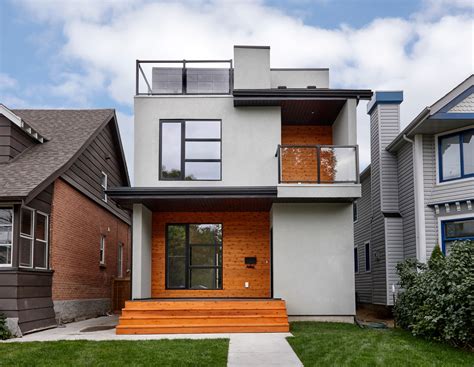 Cloverdale Single Detached House - Modern - Exterior - Edmonton - by ...