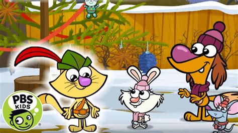 Nature Cat | 🐱🎁 Nature Kitten's Christmas Adventure! | PBS KIDS - YouTube