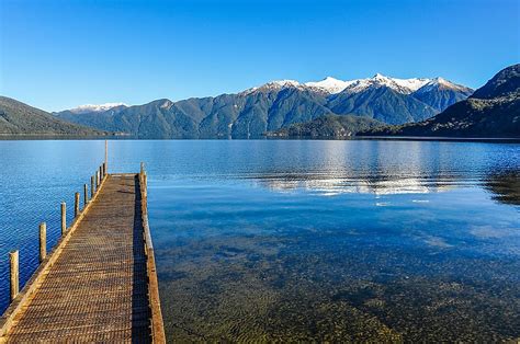 The Deepest Lakes In New Zealand - WorldAtlas.com