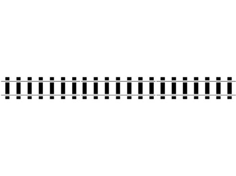 Train Track Clipart Horizontal