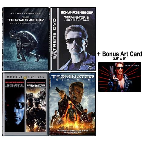 Buy Terminator: Complete Movie Series DVD Collection - 5 Films (The ...