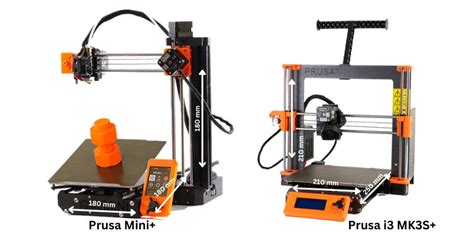 Prusa Mini+ vs Prusa i3 MK3S+: Which is Best For You? - 3DSourced