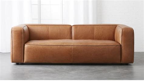 TAN LEATHER SOFAS, I love all these fun and modern leather sofas