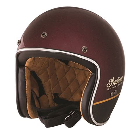 Indian Retro Open Face Helmet - Red | Indian Motorcycle