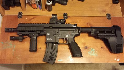 HK 416 22lr Pistol with SigTac Brace......Installation...... - Page 2