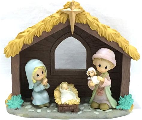 Amazon.com: Precious Moments 4 Piece Nativity Set: Home & Kitchen