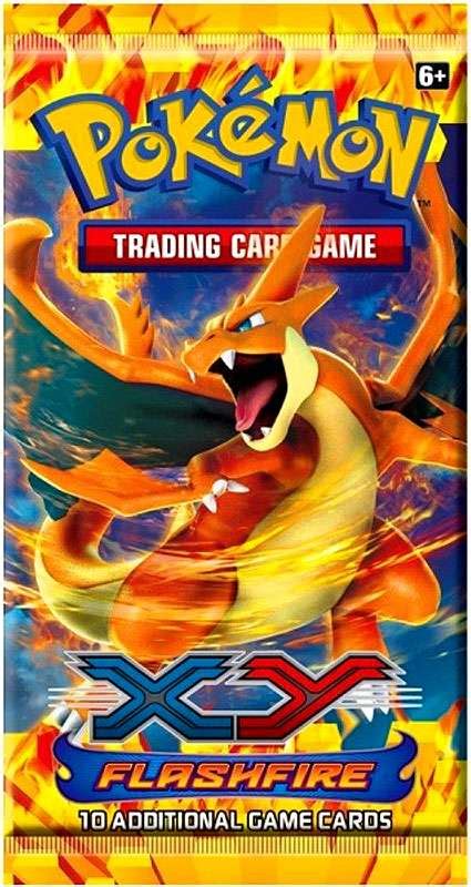 Pokemon XY Flashfire Booster Pack - Walmart.com