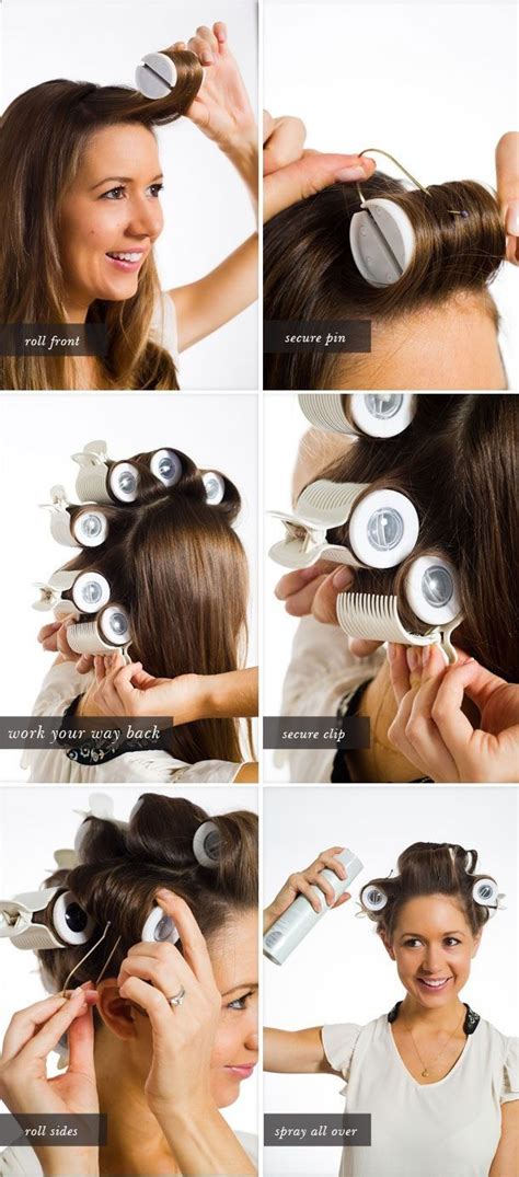 How to use hot rollers the right way. Just soo much easier than a ...