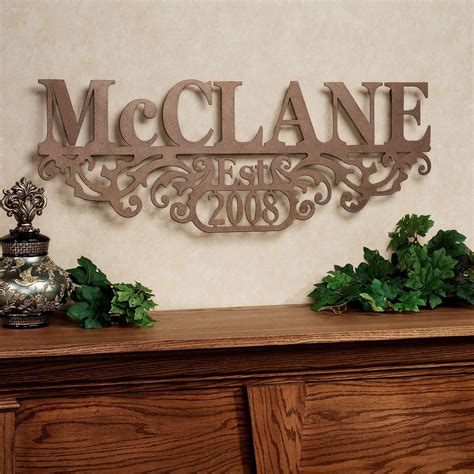 20 The Best Personalized Metal Wall Art