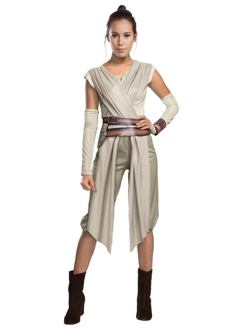 Deluxe Star Wars The Force Awakens Rey Adult Costume