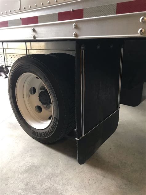 Truck Mud Flaps - Black Rubber - 24" Wide x 30" Tall - Qty 2 Buyers ...