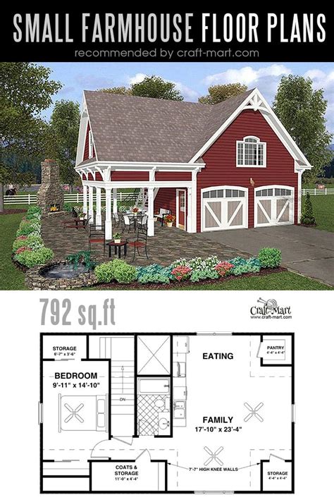 Small modern farmhouse plans for building a home of your dreams - Craft ...