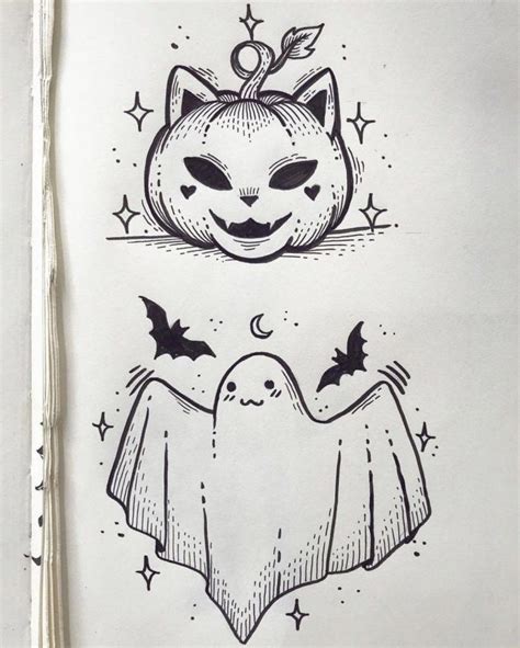 30+ Halloween Drawing And Art Ideas | HARUNMUDAK