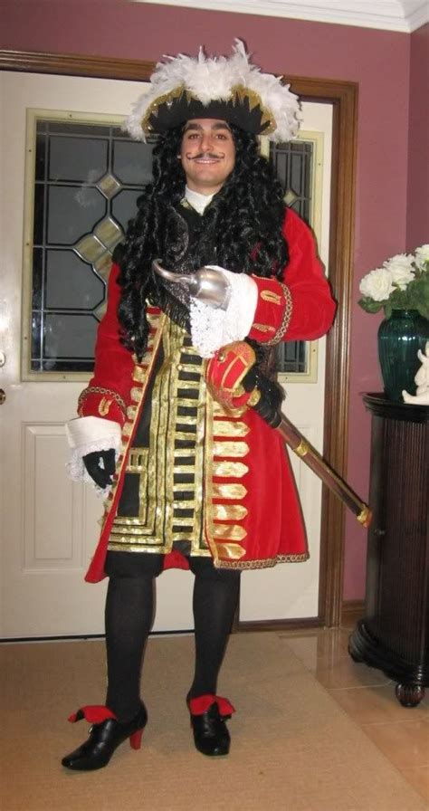 Captain Hook Halloween Costume | Captain hook halloween costume, Disney ...