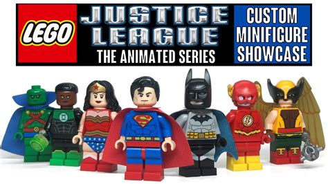 LEGO JUSTICE LEAGUE (Animated Series) Custom Minifigure Showcase - YouTube