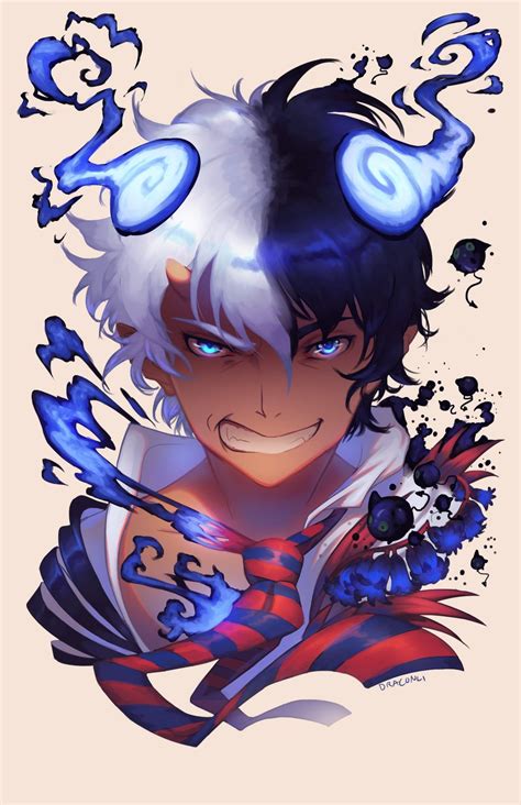 Blue Exorcist Rin Demon Form