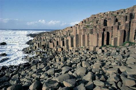 Giant's Causeway "Damm des Riesen" Nordirland UNESCO-Weltnaturerbe ...