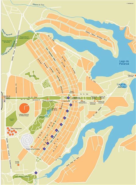 Brasilia Vector Map Digital Maps Netmaps Uk Vector Eps Wall Maps ...