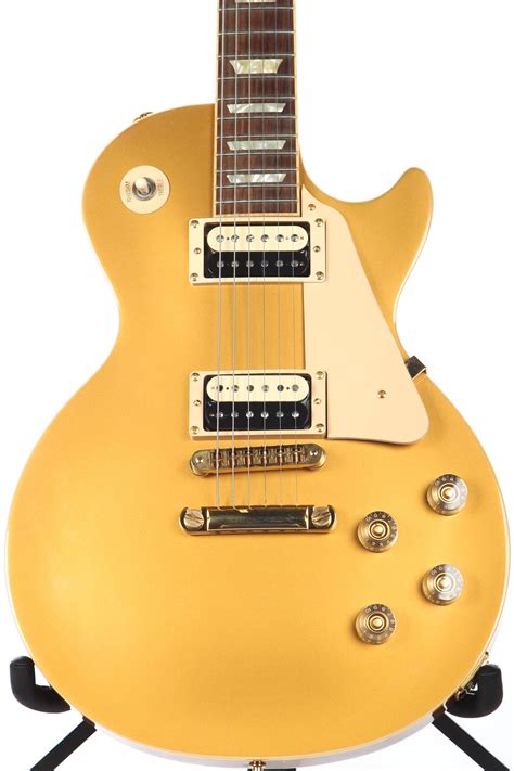 2008 Gibson Les Paul Traditional Goldtop -SLASH PICKUPS- | Guitar Chimp