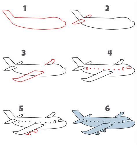 How To Draw A Plane