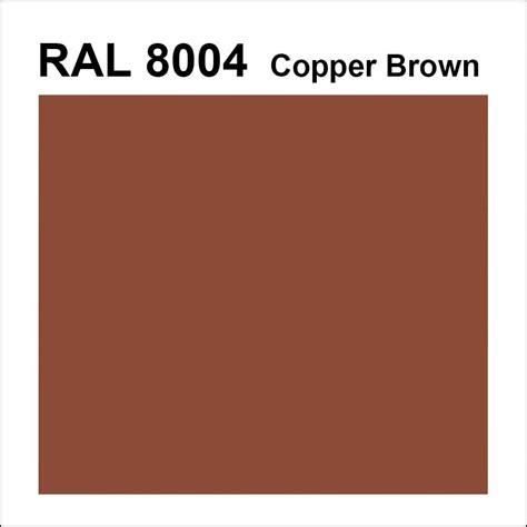 RAL 8004 Copper Brown Pigment