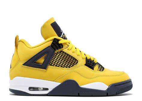 Jordan 4 Retro 'Lightning' 2021 - Air Jordan - CT8527 700 - tour yellow ...