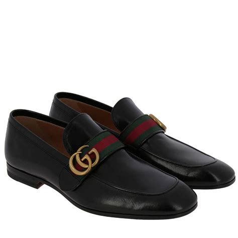 Gucci Leather Loafers Shoes Men in Black for Men - Lyst