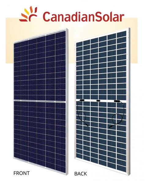 buy Canadian Solar BIHIKU CS3W-400PB-AG 400W BiFacial POLY Solar Panel