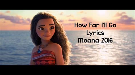 Moana song ( lyrics) - YouTube