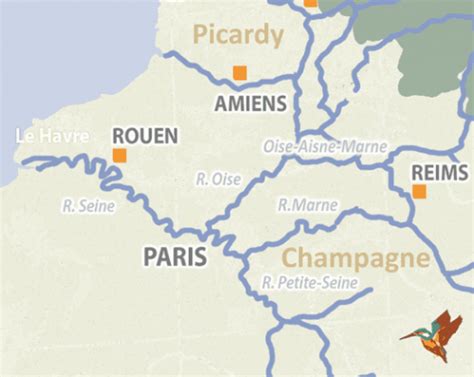 North-Central : Seine, Paris and Ile de France | French Waterway ...