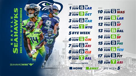 Seattle Seahawks Schedule 2024 Home Games - Addi Livvyy