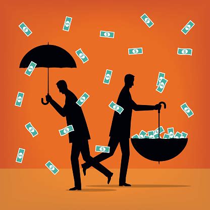 Raining Money Stock Illustration - Download Image Now - iStock