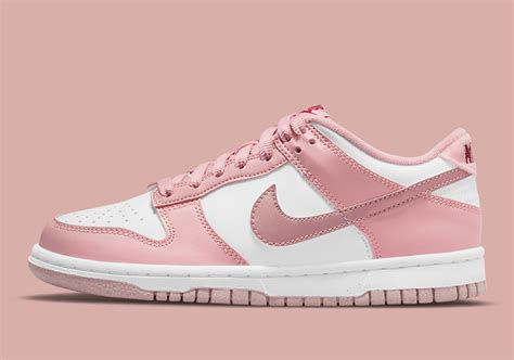 Nike Dunk Low GS Pink Velvet DO6485-600 Release | SneakerNews.com