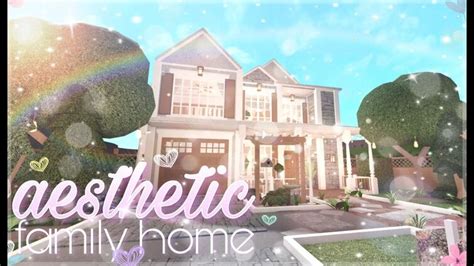 Aesthetic Hillside Mansion Bloxburg Aesthetic Family House Bloxburg ...