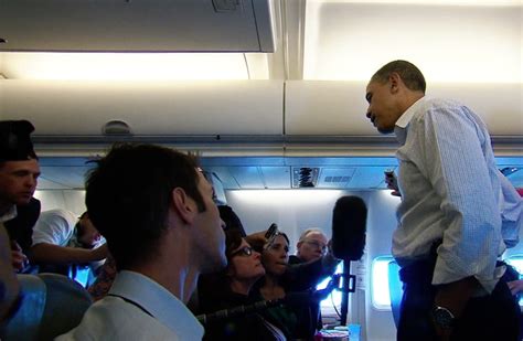 President Obama Speaks to Press on Air Force One | The White House